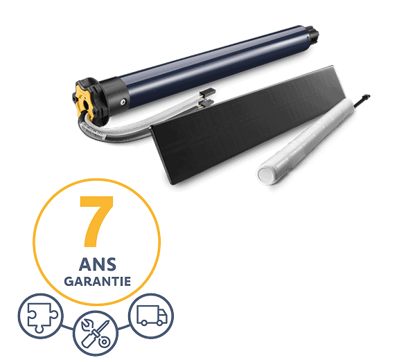 motorisation solaire - volets roulants solaires - provélis